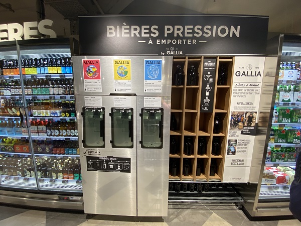 Heineken pilots automated dispensers in retail stores across 4 markets